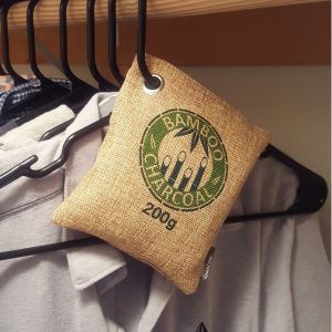200g Bamboo Charcoal Eemaldage lõhna kott