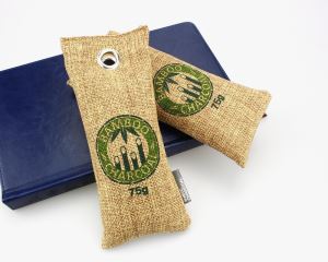 Bambusest puusüsi Kotid Air Freshener kabinetti