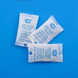 5 g toiduglassi silikageeli pakendid