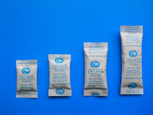 Silikageeli Tyvek kuivatusainepakendid
