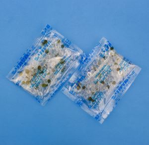 Läbipaistvad helmed vahtkummist pakend PE-kile