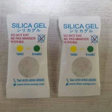 Silikageeli kuivatusvahendi kontrollimise arusaamatus
